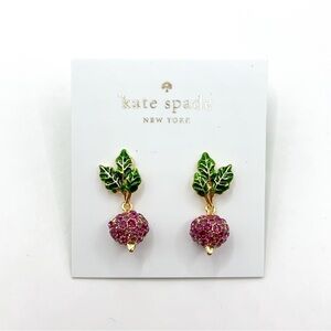 Kate Spade radish earrings